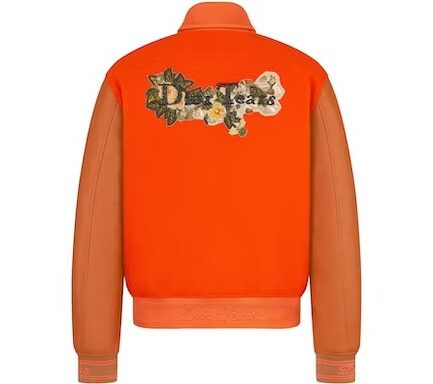 Dior x Denim Tears Leather Cashmere Jacket